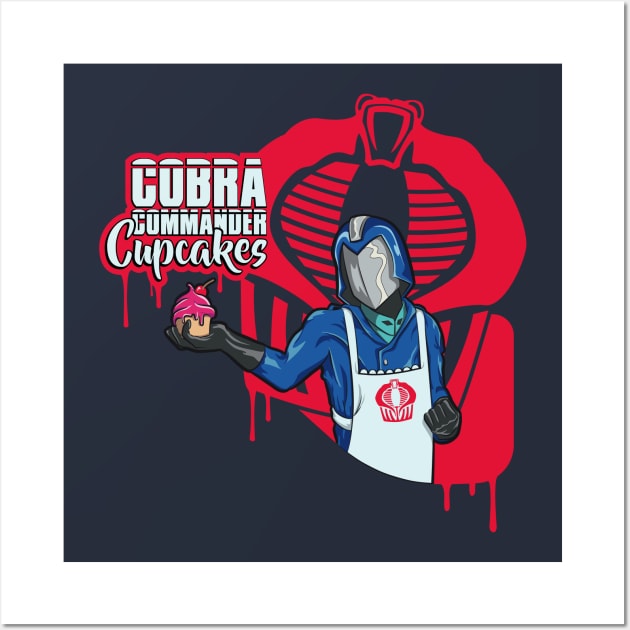 Cobra Cupcakes Wall Art by BAHMcreations